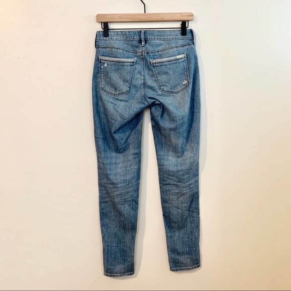 WHBM Destructed Girlfriend Jeans with Chains - Picture 7 of 12